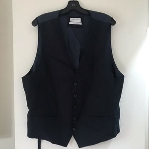 Men’s suit vest in navy